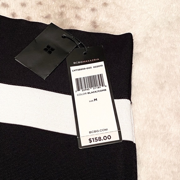 đź’‹NWT! BCBG MaxAzria Simone Bandage Bodycon Skirt - Picture 2 of 2